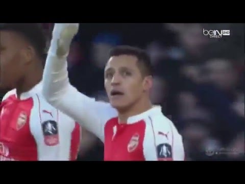 Alexis Sanchez Goal & Amazing Counterattack vs Burnley | 30-01-2016 |