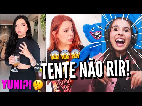O PESSOAL DO JANELA NÃO PARA KKKKKK  - OS MELHORES TIK TOK DE COMÉDIA TENTE NÃO RIR (JOVENS REAGEM)