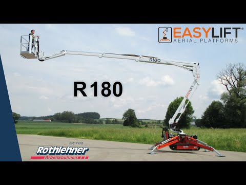 Easylift R180  Raupen-Arbeitsbühne