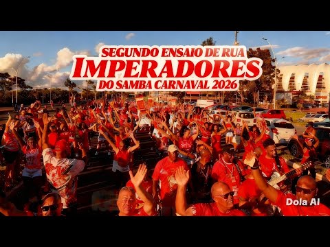 SEGUNDO ENSAIO DE RUA IMPERADORES DO SAMBA CARNAVAL 2026