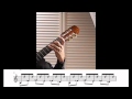 Spanish Etude in Am - Isaac Albeniz - Beginner's Guitar Guide by Jeffrey Goodman