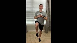 How to perfect your LUNGES so you don’t hurt your KNEES working out while sheltering in from COVID-1