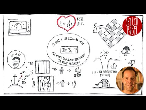 Es gibt keine größere Liebe | Joh 15, 9-17 | Sketch-Bibel #66