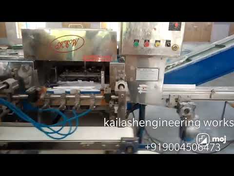 SS 4 Cavity Soap Stamping Machine