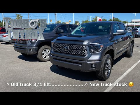 Tundra time lapse 3/1 leveling kit install