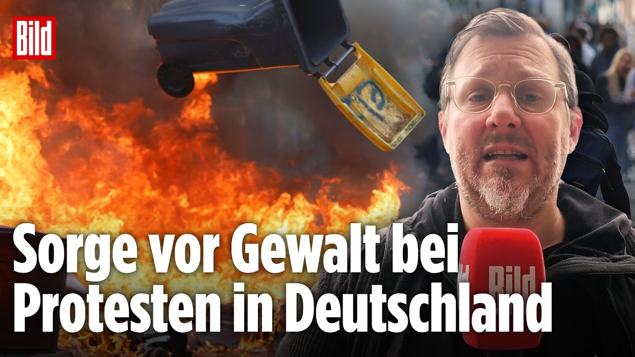 SORGE VOR GEWALT: Krawall-Gefahr bei Gen-Z-Demos? Berliner Polizei mobilisiert 1500 Polizisten