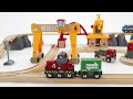 Miniature vidéo Train Brio : Circuit grues et chargements