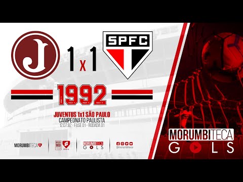 Juventus 1x1 São Paulo - Paulista 1992 - fase 01 - rodada 01 - 12/07/1992