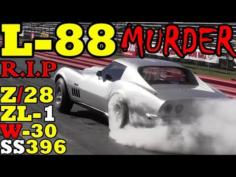 HOW FAST is an L88 Corvette ?? ULTRA RARE 1969 L88 Corvette TAKES ON Epic GM Muscle  - Drag Video