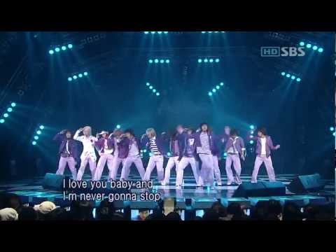 06 03 12Live Super Junior Miracle紫色打歌服   YouTube