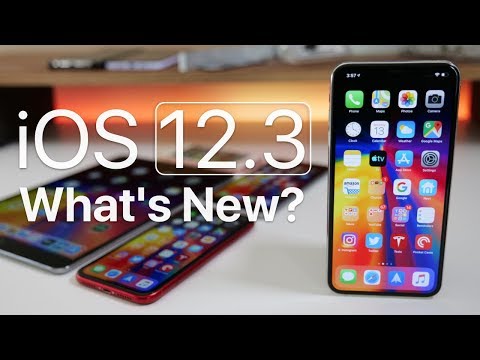 iOS 12.3 is Out! - What's New? Video