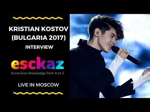 ESCKAZ in Moscow: Interview with Kristian Kostov - Bulgaria 2017