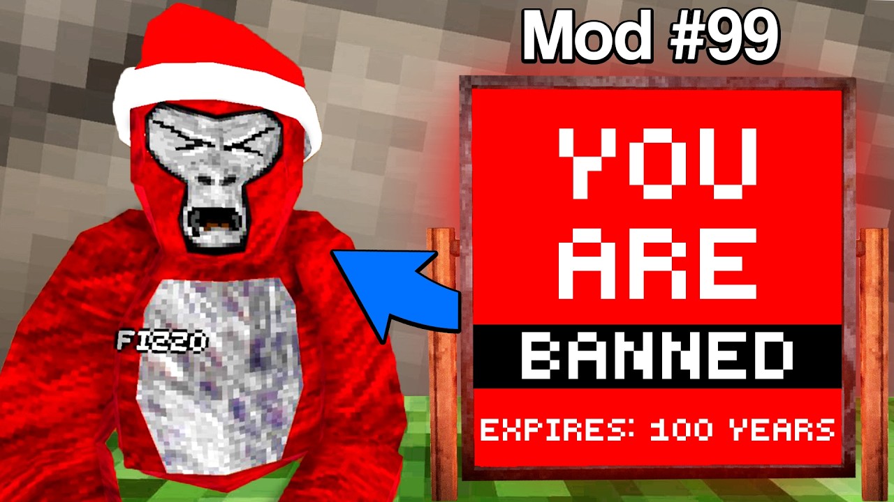 Testing 100 OP Gorilla Tag Mods..