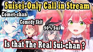 Miko Waits for Suisei Show Up on Her Stream, Many Different Versions of Sui Appeared Instead !