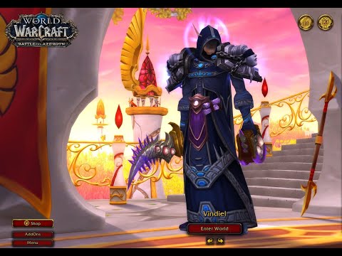 World of Warcraft: Battle for Azeroth with Vindiel as Shadow Priest Mythic Dungeon 16 part 34