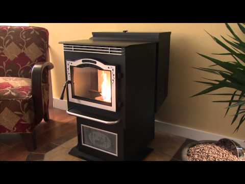 Harman P-Series P68-C Black Stove, Pellet (1-90-00680-1)