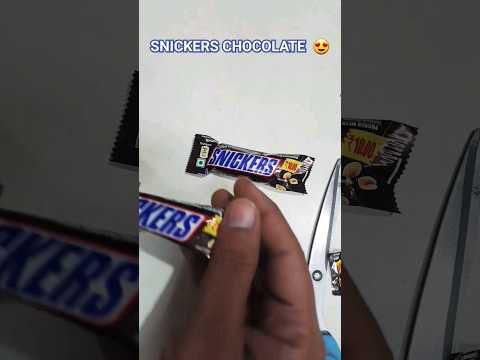 SNICKERS CHOCOLATE 🍫 V/S DAIRYMILK CHOCOLATE #cadbury #dairymilk #snickers #chocolate #shorts #viral