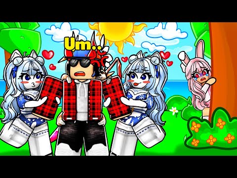 Crazy Kitsune TWIN Sisters Wanted to DATE Me.. And This HAPPENED! (ROBLOX BLOX FRUIT)