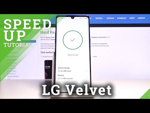 How to Speed Up LG VELVET – Optimize Android Device