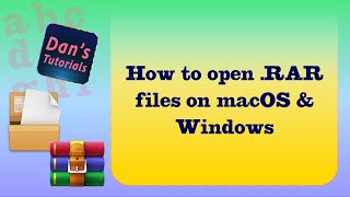 How to easily open .RAR files on Mac & Windows in UNDER 2 MINUTES with basic free software