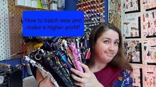 How to batch sew step by step and make a higher profit and productivity