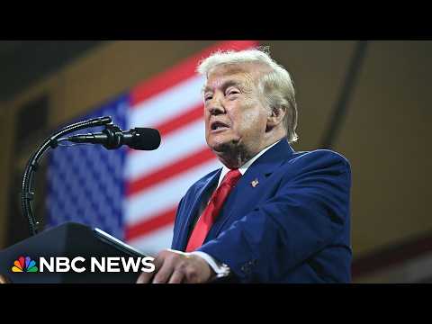 LIVE: Trump delivers remarks at the Environmental Protection Agency | NBC News
