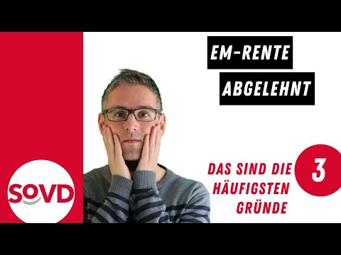 Erwerbsminderungsrente abgelehnt - das sind die häufigsten Gründe