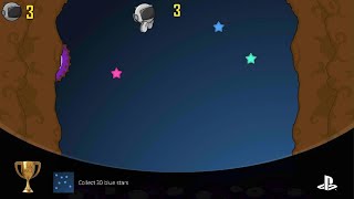 Cazzarion: Astro Bouncer ~ Collect 30 blue stars Trophy