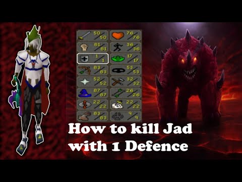 [OSRS] How to kill Jad with 1 Defence