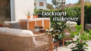dreamy backyard patio makeover 🌱