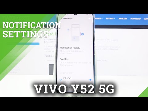How to Turn On/Off App Notifications on Vivo Y52 5G – Change Notification Settings