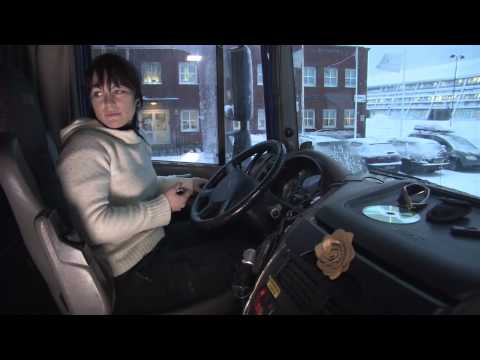 Anita Helleland - lastebilsjåfør