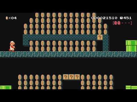 Find the five red coins! by Todd - Super Mario Maker - No Commentary 1bq