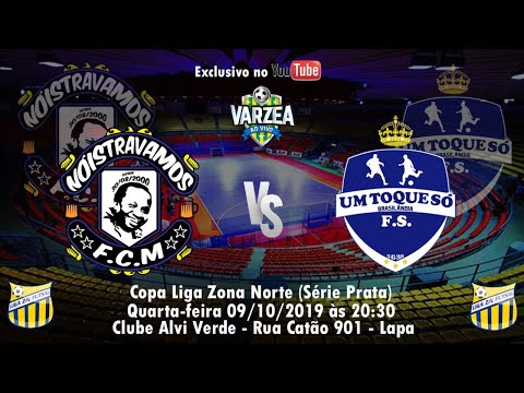 Nóistravamos FCM  x  Um Toque Só FS - Super Copa Liga Zona Norte