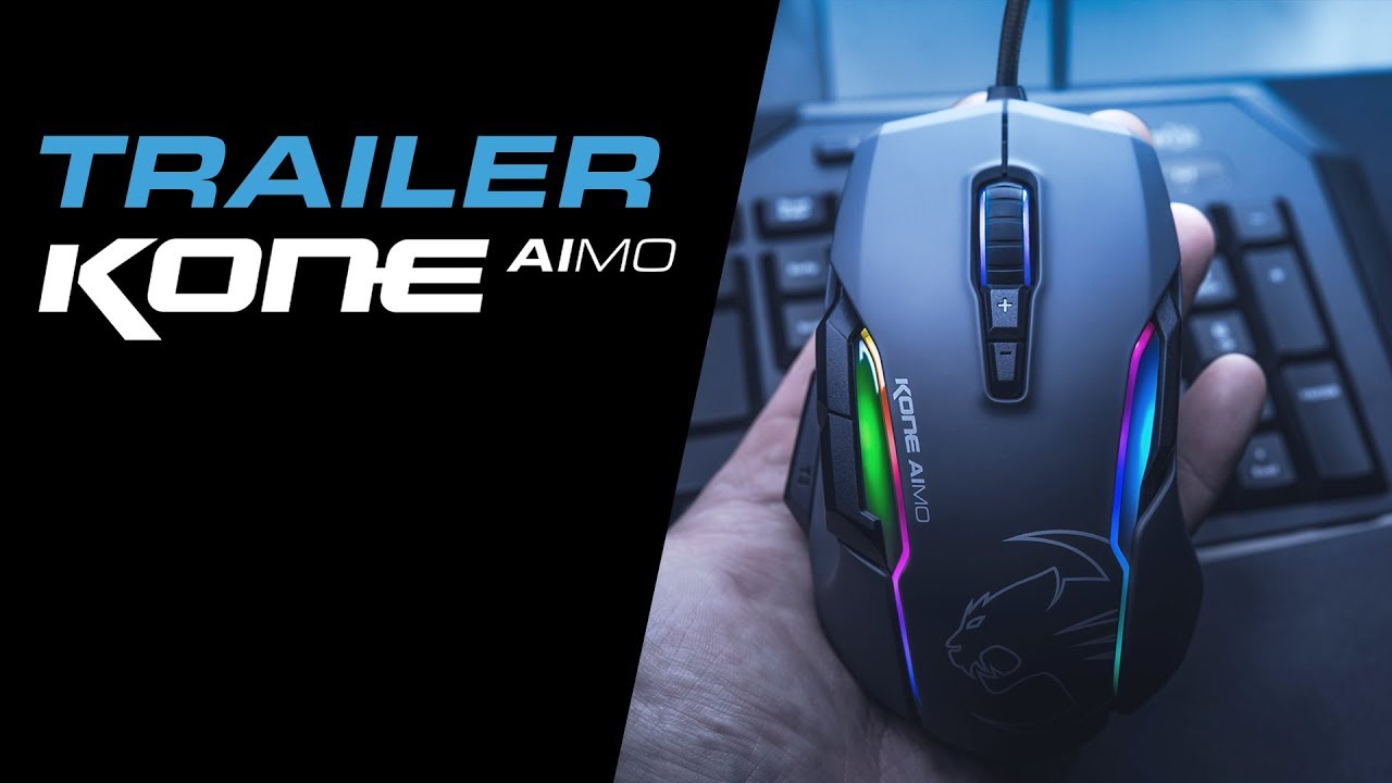 Roccat Gaming-Maus Kone AIMO Remastered