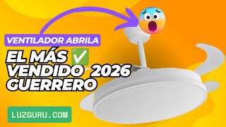Video review de Ventilador de Techo DC Blanco Guerrero Fabrilamp / Abrila