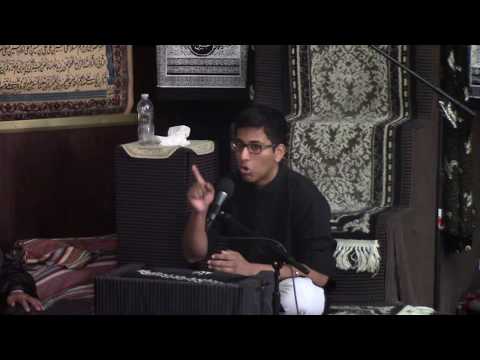 Ali Raza Hussaini Reciting English Masaib - Ashura 1439 Majlis at Astaana-e-Zehra