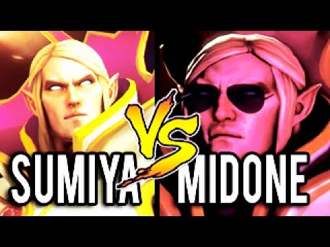 SumiYa Best Invoker Vs MidOne Top 1 MMR Invoker Boss Dota 2