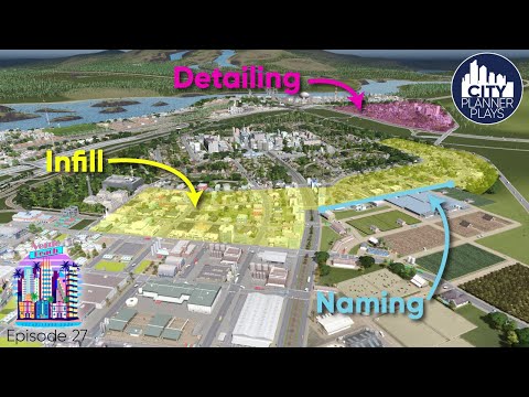 Urban Infill, Detailing, and Street Naming: Verde Beach - Vanilla Cities Skylines Build (Ep. 27)