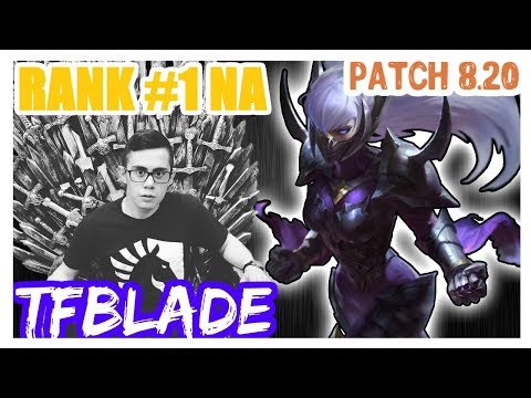 IRELIA vs CAMILLE | TF Blade | IRELIA Top | RANK 1 NA | TFBlade IRELIA Challenger | Patch 8.20