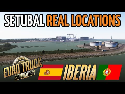 Euro Truck Simulator 2 Iberia DLC - Setúbal & Mitrena