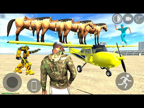 Rolls Royce Scorpio Cars and Private Airplane Indian Bikes Driving 3d SIM - Android Gameplay.