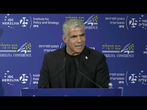 MK Yair Lapid, Chairman of "Yesh Atid" | Herzliya Conference 2019