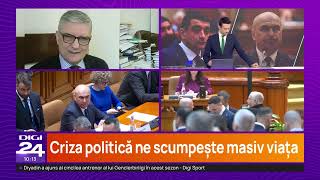 Daniel Dăianu: „Țara trebuie guvernată acum, nu din perspectiva alegerilor din 2028”