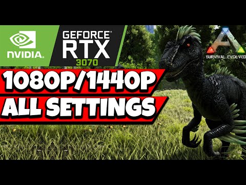 ARK Survival Evolved - RTX 3070 + Intel Core i5 10400F 1080p/1440p All Setting Preset Gameplay