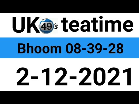 Uk49 teatime prediction | 2-12-2021 | United kingdom daily lottery, daily draw, make money online,