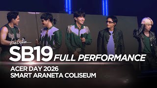 Download lagu [4K] SB19 on Acer Day 2026 FULL PERFORMANCE 8-30-2026 | KIELSKIE mp3