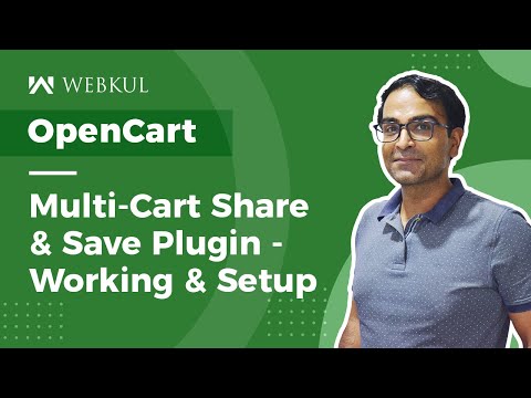 OpenCart Multi-Cart Save & Share Plugin - Working