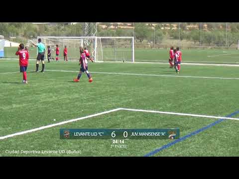 Jornada 26. Levante UD "C" 6 - 0 Juventud Manisense "A" (Raul Lopez)