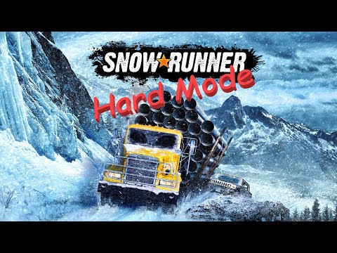 Episode 1 - Freeing the FLEETSTAR! - SnowRunner on Hard Mode (Walkthrough)
